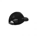 Gucci GG Embossed Baseball Hat Black in Leather with Silver-tone