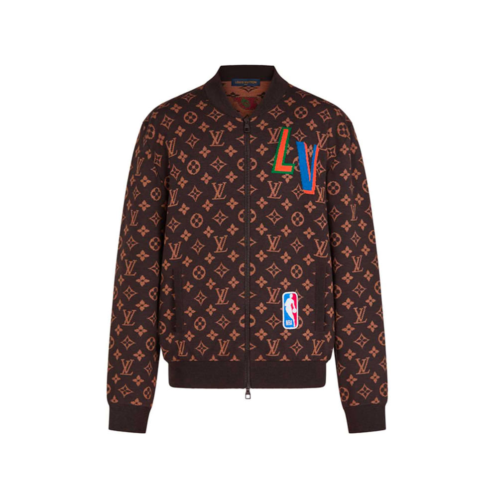 Louis Vuitton x NBA Embroidery Detail T Shirt Milk Navy Men's - FW20 - US
