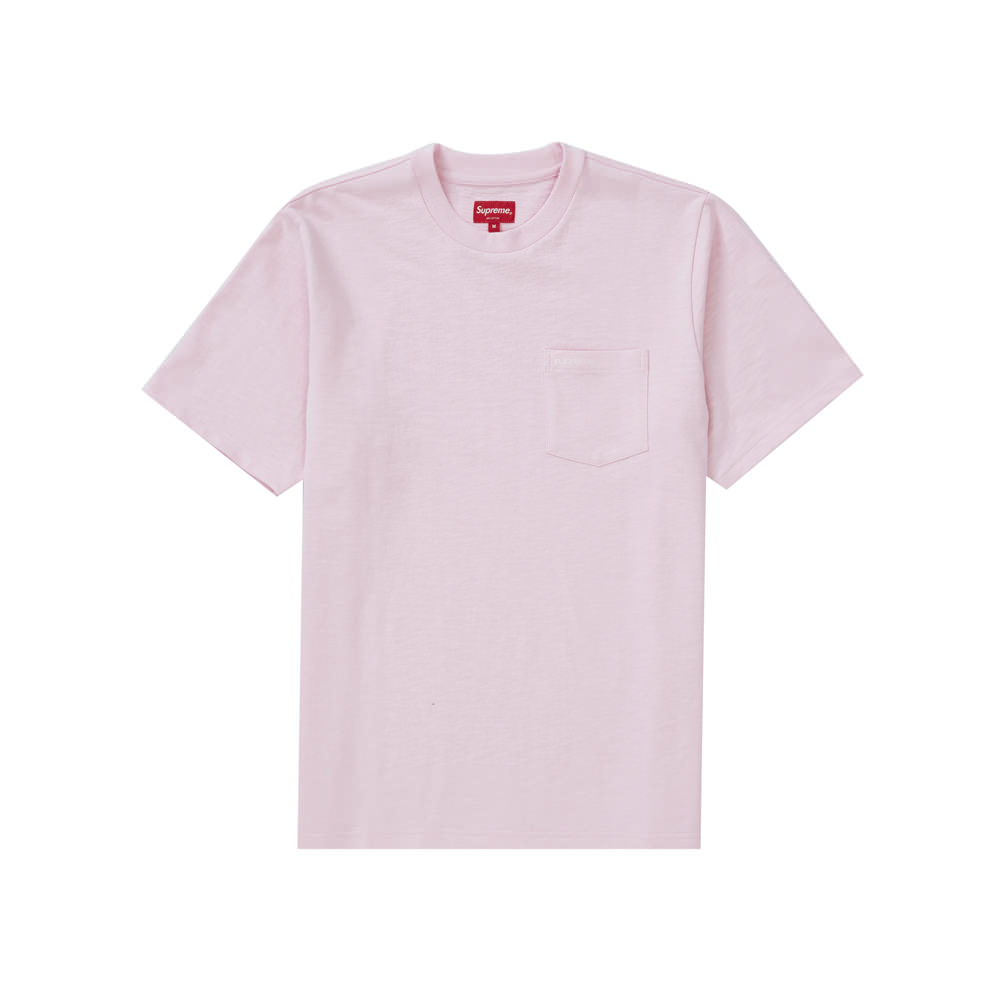 Supreme S/S Pocket Tee (SS21) Light PinkSupreme S/S Pocket Tee