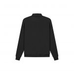 FEAR OF GOD ESSENTIALS Mock Neck Sweater Black/Stretch Limo