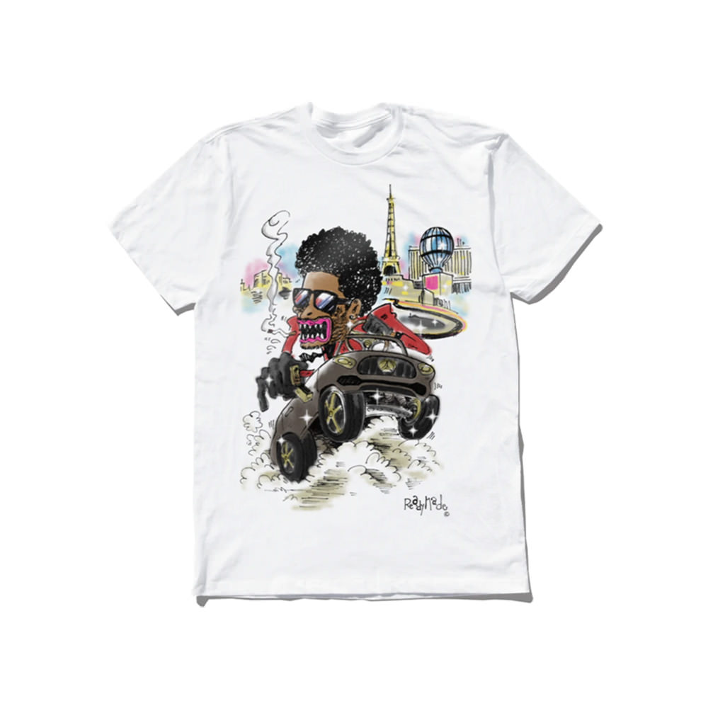 The Weeknd x Readymade Airbrush Tee WhiteThe Weeknd x Readymade