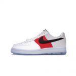 Nike Air Force 1 Low White Red Black (Icy Soles)