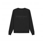 FEAR OF GOD ESSENTIALS Pull-Over Crewneck Black/Stretch Limo