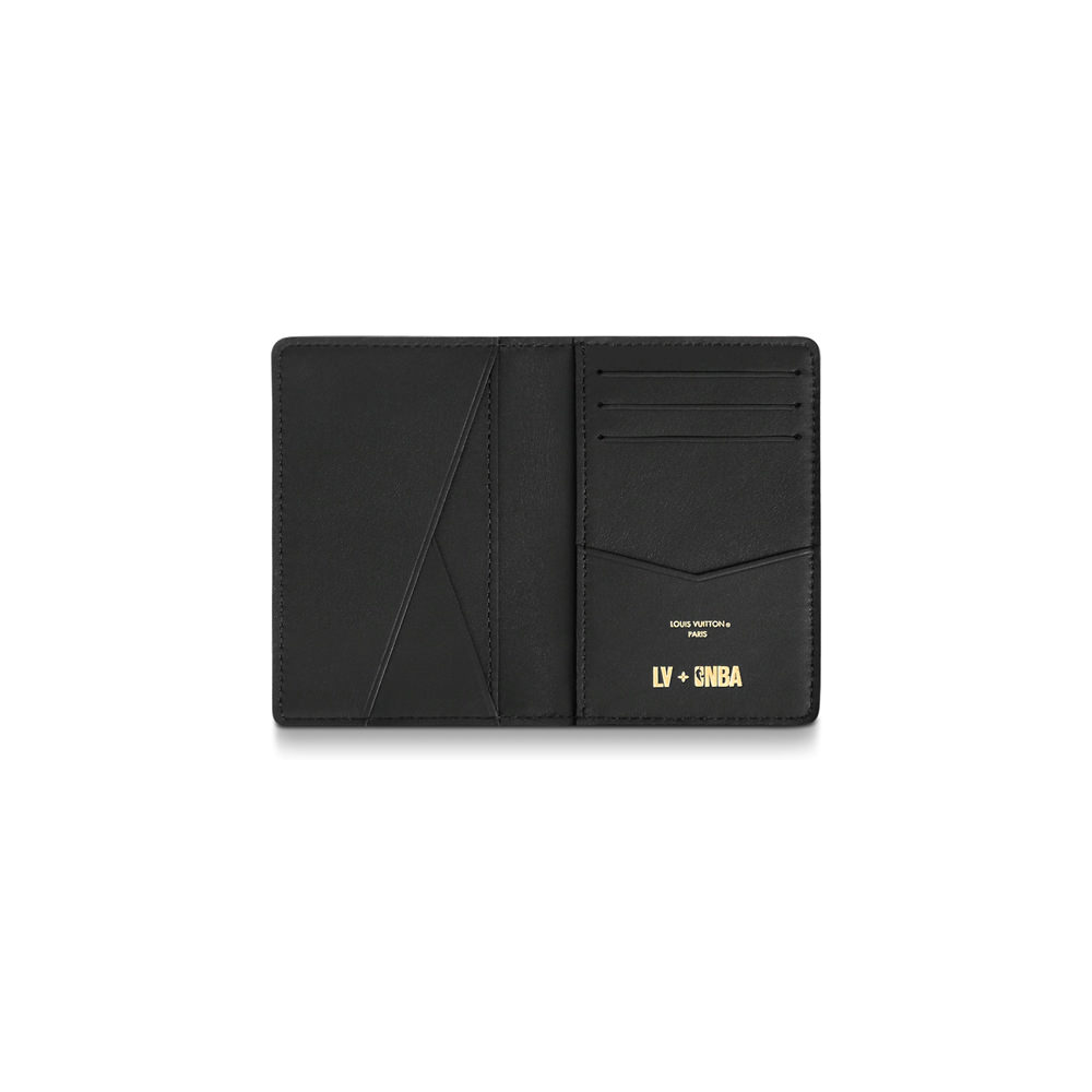 Louis Vuitton x NBA Hero Jacket Leather Multiple Wallet Monogram Black