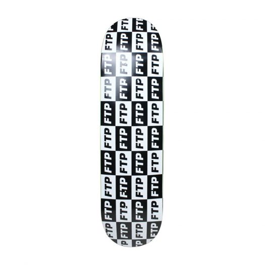 FTP Checkered Logo Skateboard Deck