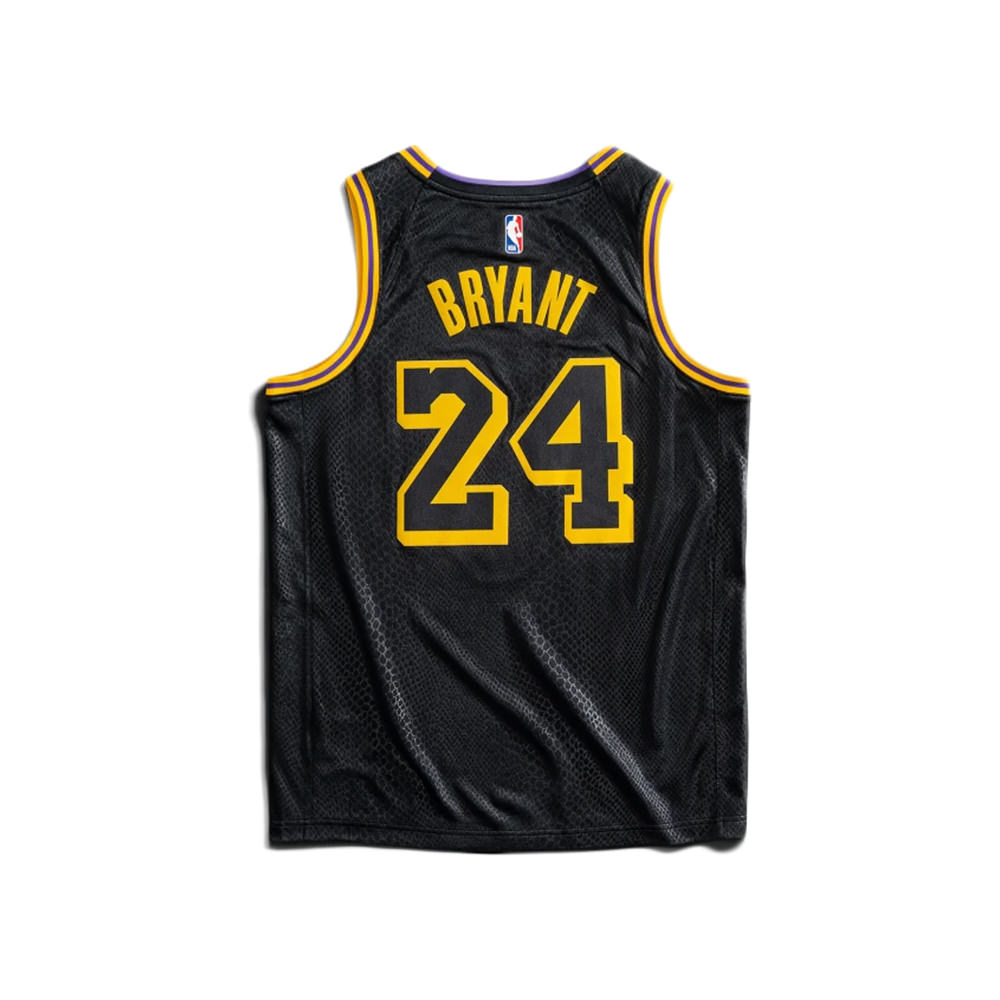 Nike Los Angeles Lakers Kobe Bryant Black Mamba City Edition ...
