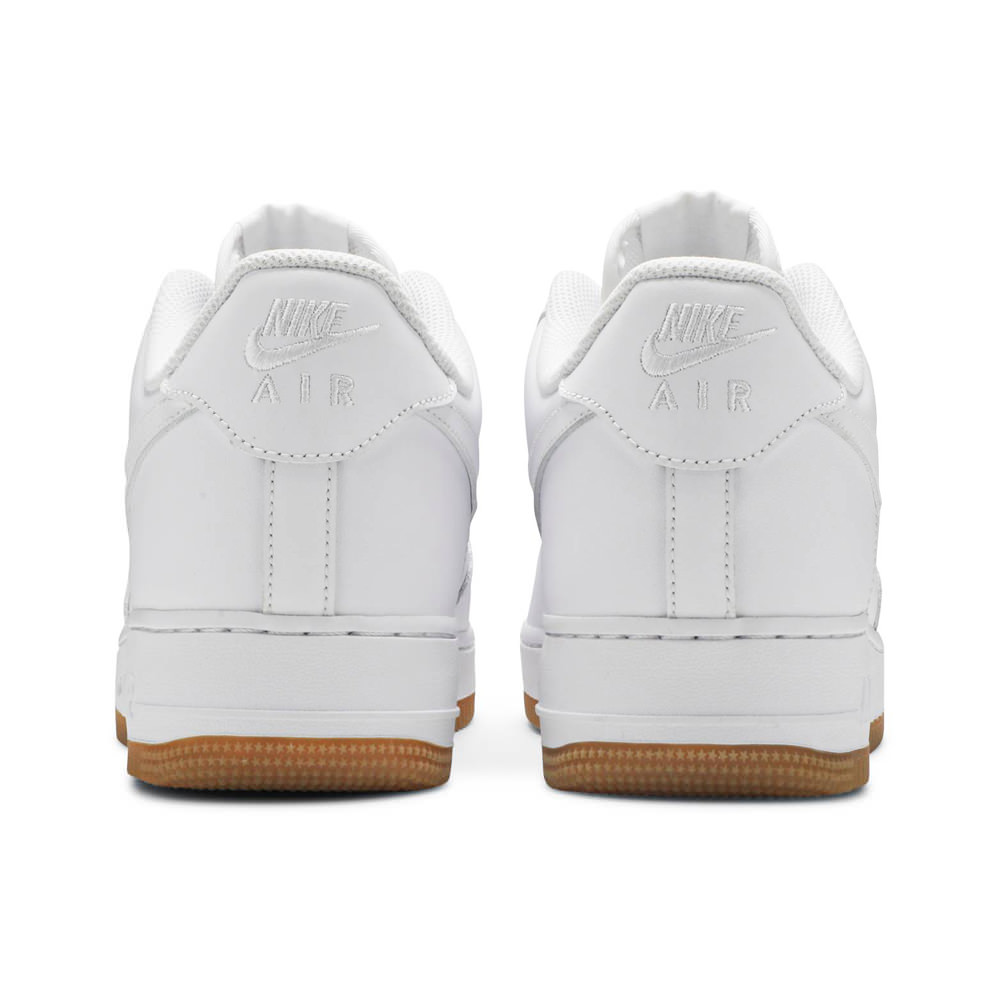 air force 1 gum bottom white