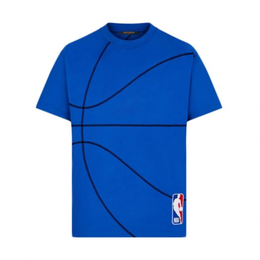 Louis Vuitton x NBA Embroidery Detail T Shirt Milk Navy