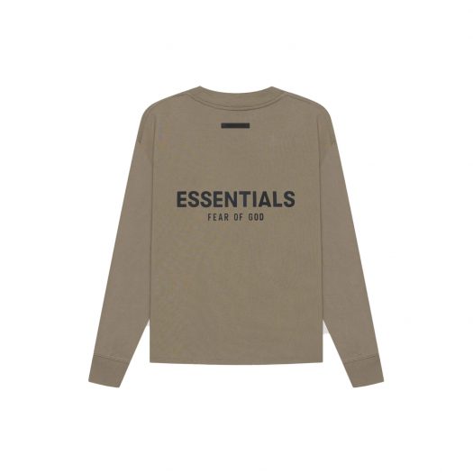FEAR OF GOD ESSENTIALS Long Sleeve T-shirt Taupe