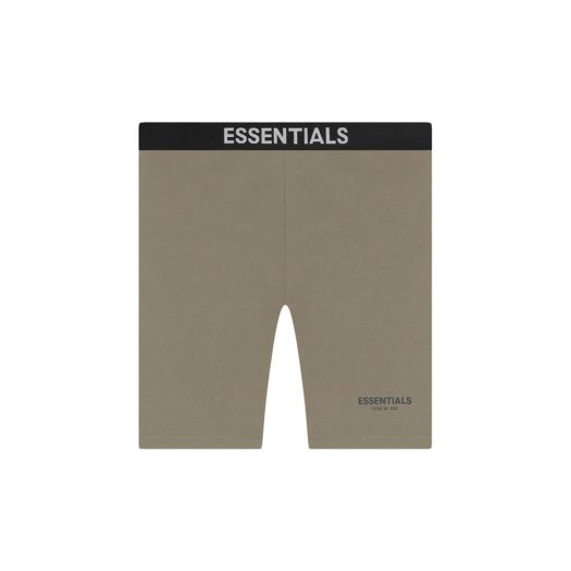 FEAR OF GOD ESSENTIALS Athletic Biker Shorts Taupe