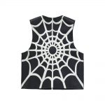 Supreme Vanson Leathers Spider Web Vest Black