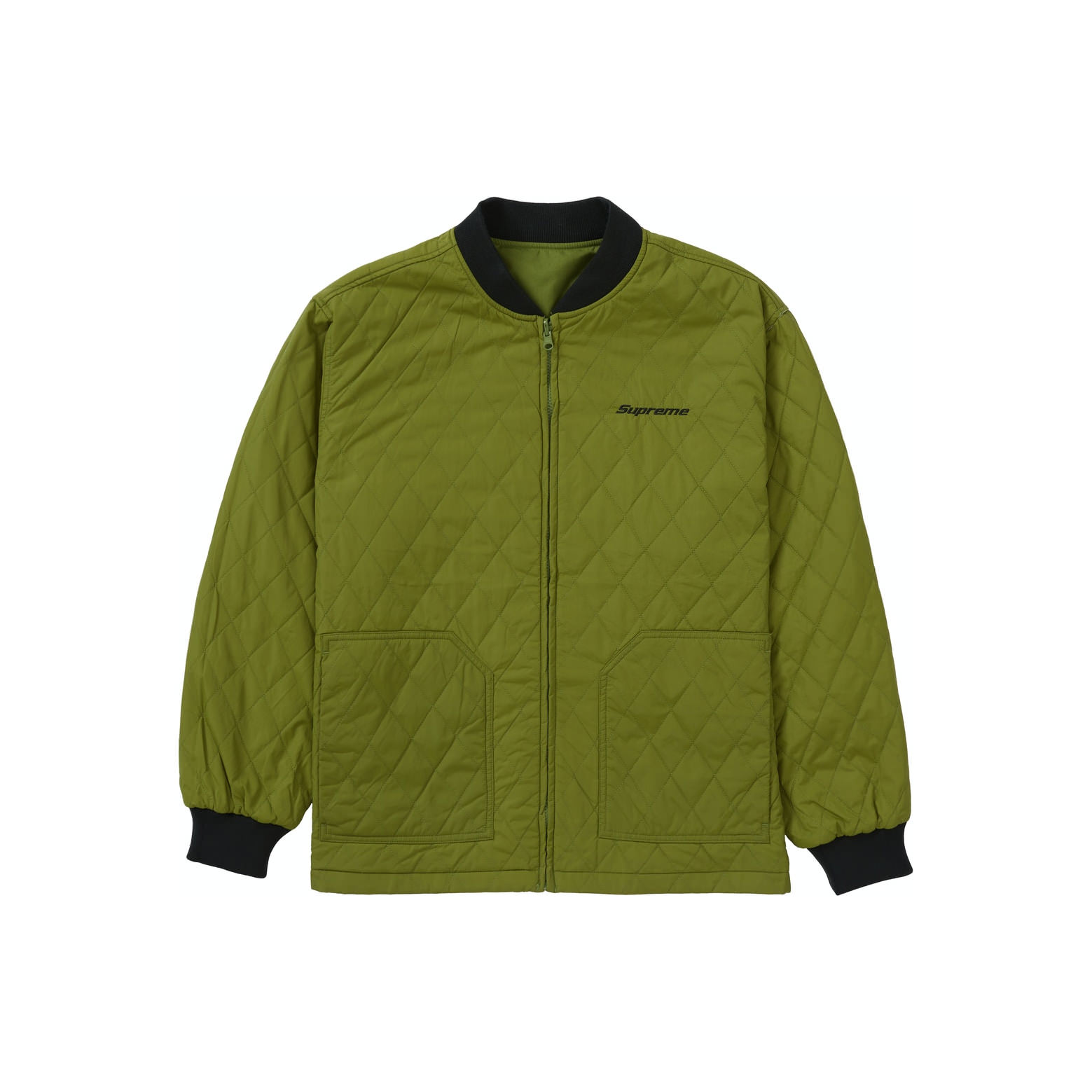 Supreme Reversible Tech Work Jacket Green