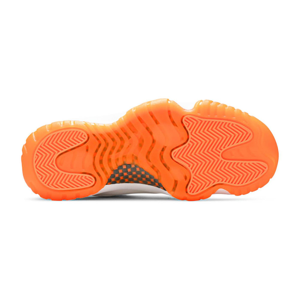 Orange jordan 11 clearance low