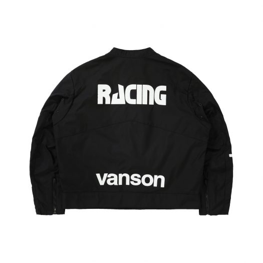 Supreme Vanson Leathers Cordura Jacket Black