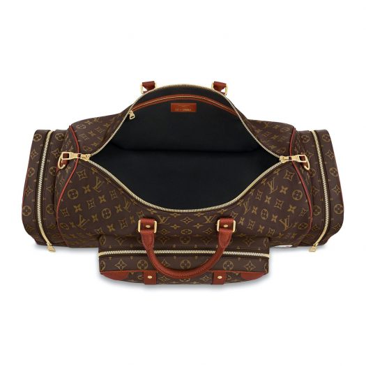 Louis Vuitton x NBA Legacy Keepall Trio Pocket Monogram Brown in Leather with Gold-tone