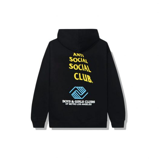 Anti Social Social Club x BGCMLA Hoodie (SS21) Black