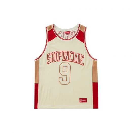 Supreme Terry Basketball Jersey Stone