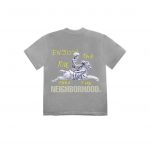 Travis Scott Cactus Jack x Neighborhood Carousel T-Shirt Grey