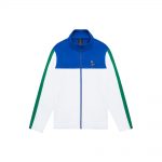 OVO All Court Track Jacket White/Blue/Green