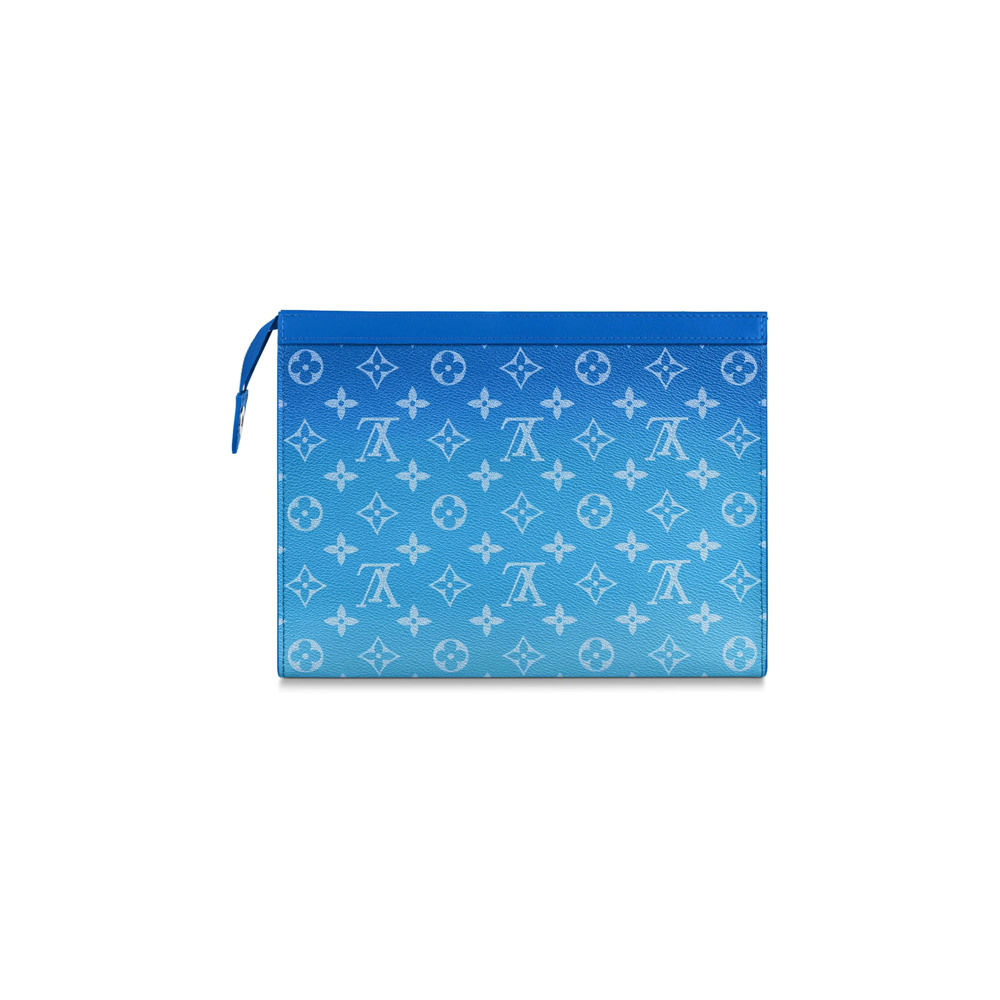 Louis Vuitton Backpack Trunk Clouds Monogram GM Blue in Coated Canvas with  Silver-tone - US