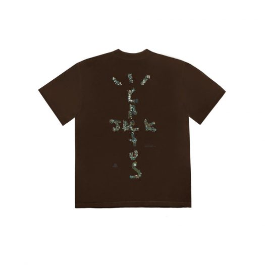Travis Scott Motherboard Logo II T-Shirt Brown