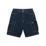 Palace Drawcord Pocket Denim Shorts Black