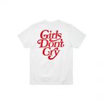 Girls Dont Cry GDC Logo Tee White/Red
