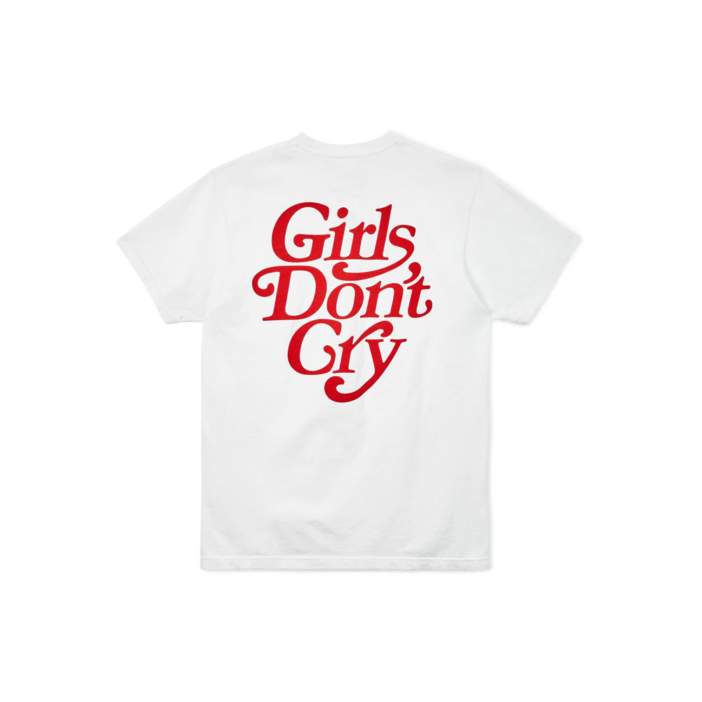 Girls Dont Cry GDC Logo Tee White/RedGirls Dont Cry GDC Logo Tee White ...