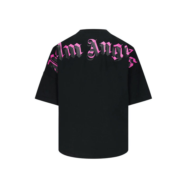 Palm Angels: Black Logo T-Shirt