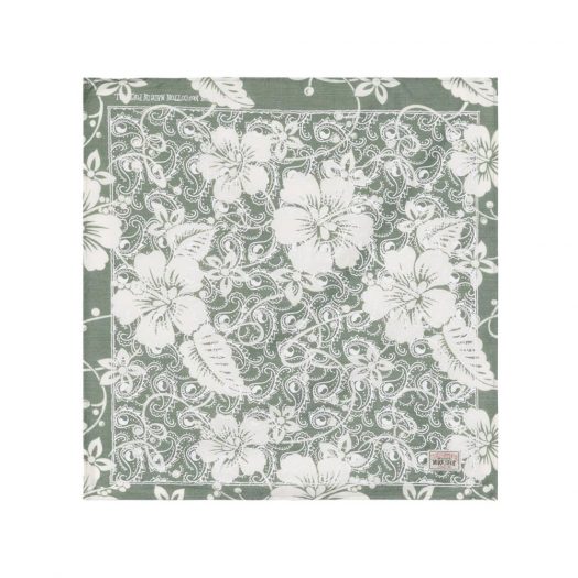 Stussy x Our Legacy Bandana Hawaii Green Floral