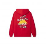 Anti Social Social Club New Mexico Hoodie Red