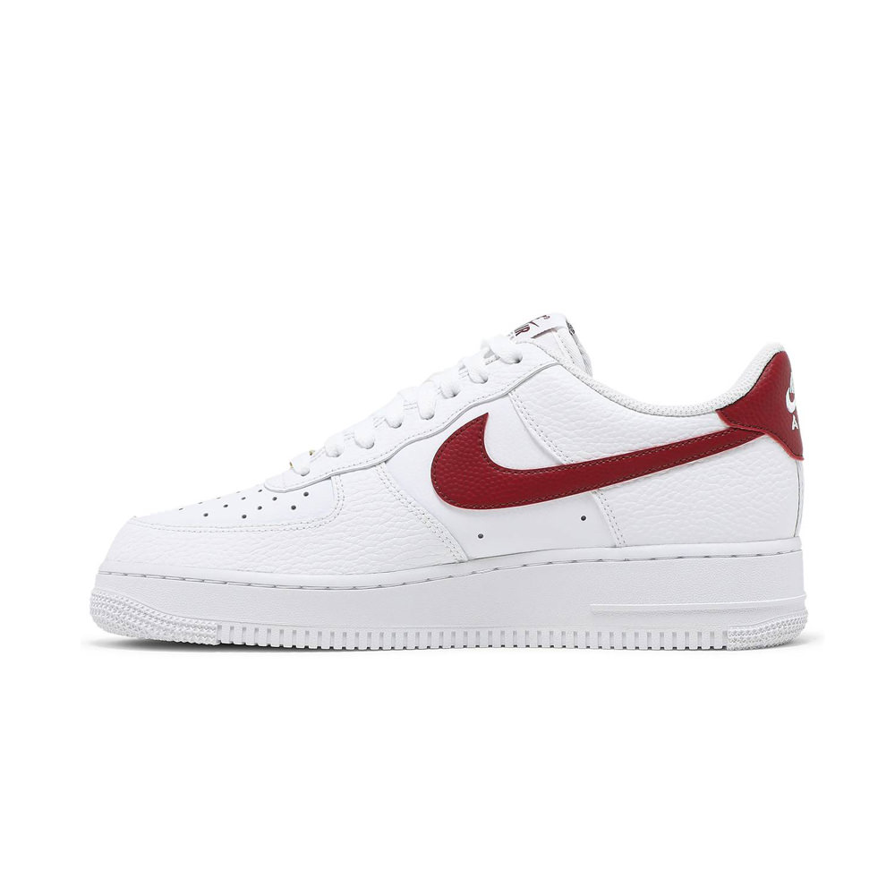 nike air force 1 low white black red