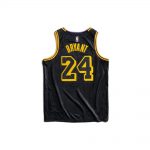 Nike Kids Los Angeles Lakers Kobe Bryant Black Mamba City Edition Swingman Jersey Black/Gold