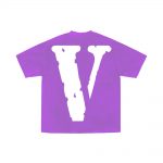 YoungBoy NBA x Vlone Peace Hardly Tee Purple