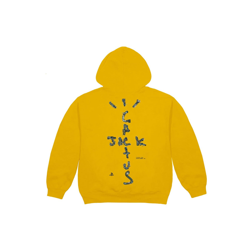 Travis Scott Motherboard IV Hoodie YellowTravis Scott Motherboard IV ...