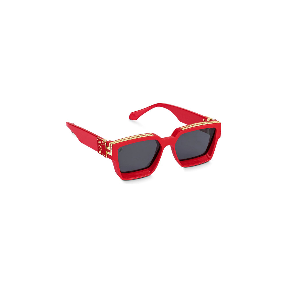 Louis Vuitton 1.1 Millionaires Sunglasses Red in Acetate with  Gold-toneLouis Vuitton 1.1 Millionaires Sunglasses Red in Acetate with  Gold-tone - OFour