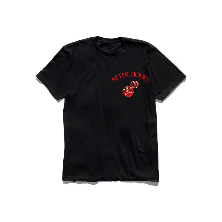 The Weeknd After Hours Dice Tee Black