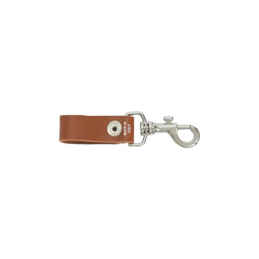 Supreme Leather Key Loop Brown