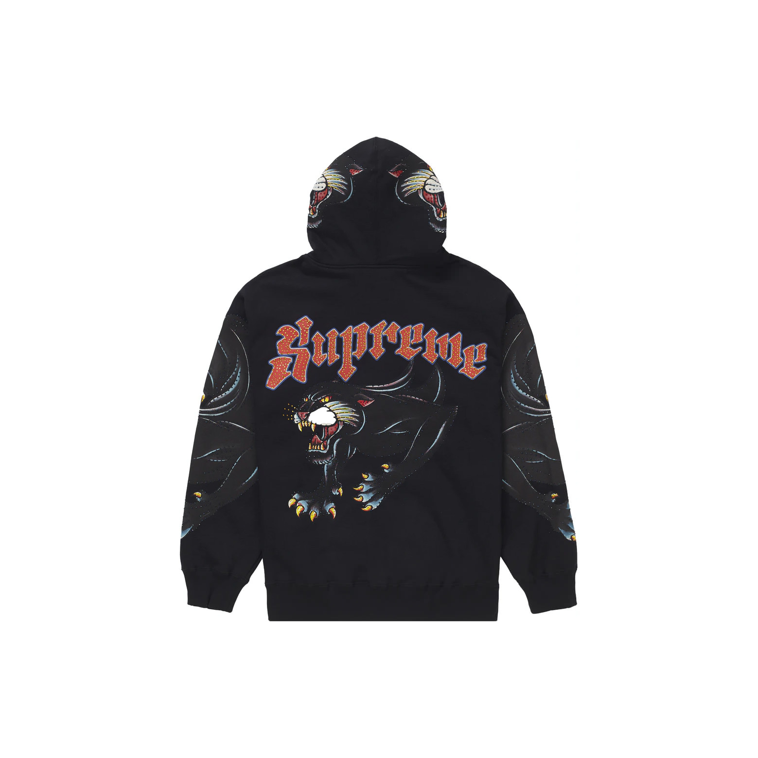 SALE／10%OFF Supreme Panther Zip Up Hooded Sweatshirt tdh