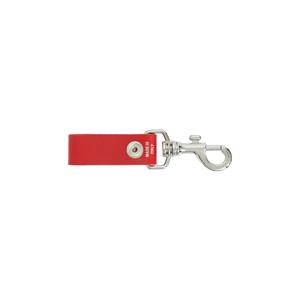 Supreme Leather Key Loop RedSupreme Leather Key Loop Red - OFour