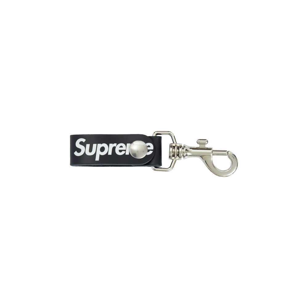 Supreme deals leather keychain