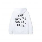 Anti Social Social Club Hello Goodbye Hoodie White