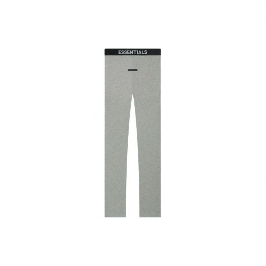 FEAR OF GOD ESSENTIALS Thermal Pant Dark Heather Oatmeal