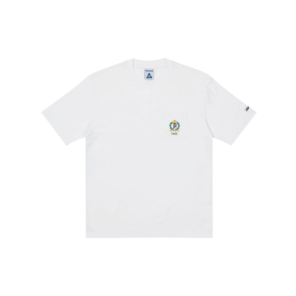 Palace x Reebok NPC Pocket T-Shirt White