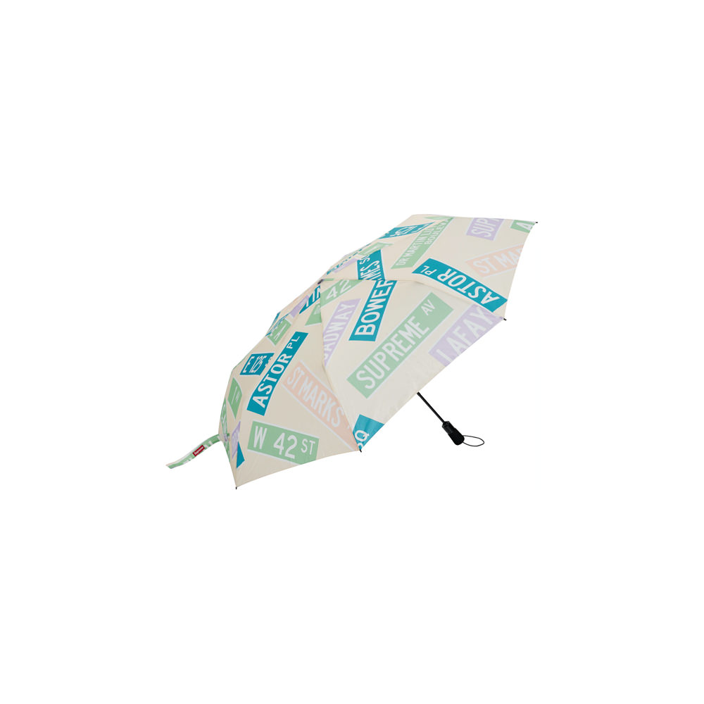 Supreme ShedRain Street Signs Umbrella NaturalSupreme ShedRain