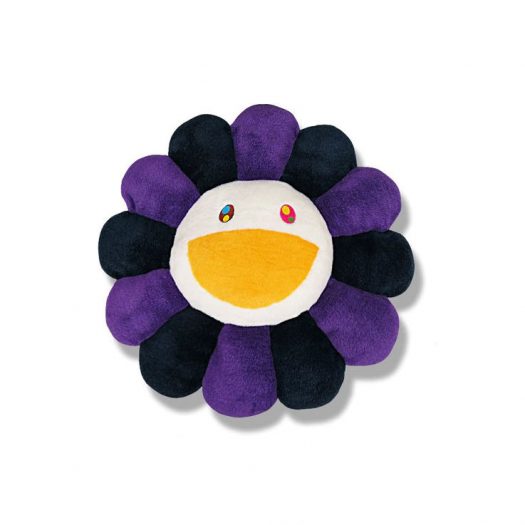 Takashi Murakami Flower Plush 30CM Purple/Black/White