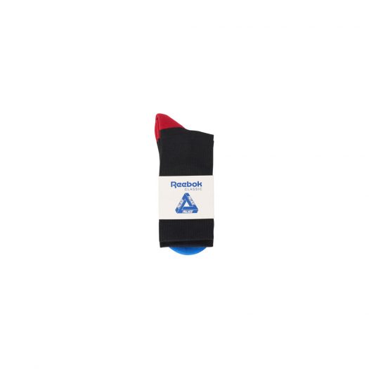 Palace x Reebok NPC Socks Black