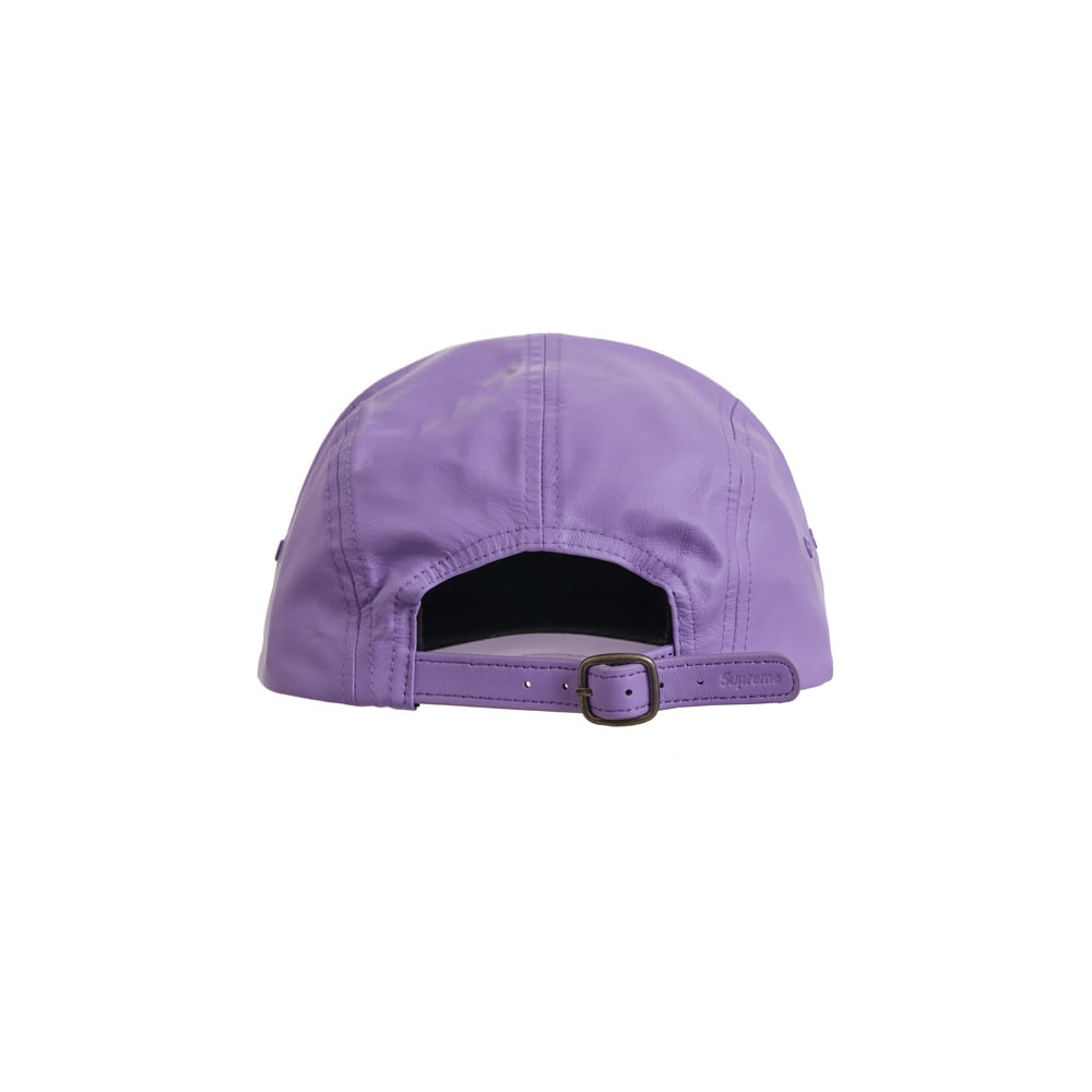 Supreme Leather Camp Cap (SS21) BlackSupreme Leather Camp Cap