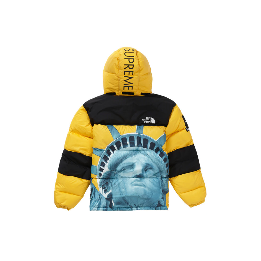 Supreme The North Face Statue of Liberty Baltoro Jacket Yellow