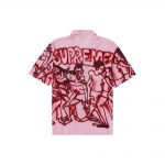 Supreme Dancing Rayon S/S Shirt Pink